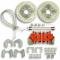Right Stuff Ford 9" Rear End W/Large Bearing, Performance Rear Disc Brake Conversion Kit ZDCRD01Z