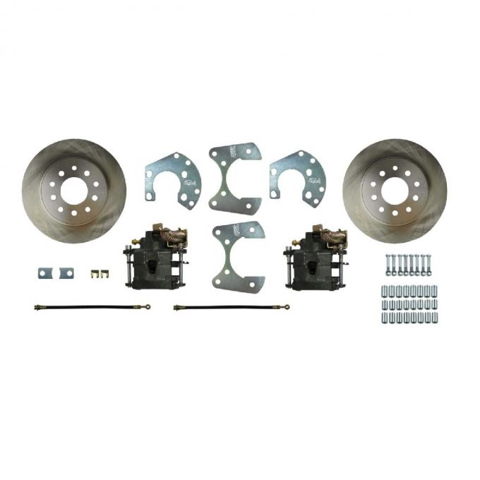 Right Stuff Ford 8.8" Rear End, Rear Disc Brake Conversion Kit W/5-Lug Axles Included ZDCRDM3