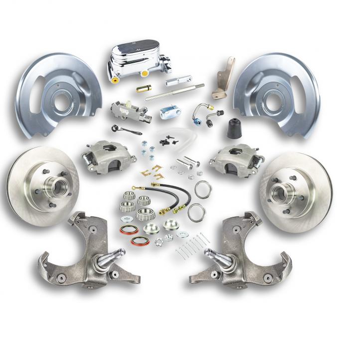 Right Stuff 1963-70 Chevrolet/GMC Truck & Suburban, Manual Front Disc Brake Conversion Kit TSD6315X