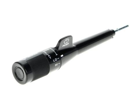 AMD Turn Signal Lever, w/o Cruise w/ Intermittent Wipers, Black, 82-96 GM Car & Truck X458-4084-2B