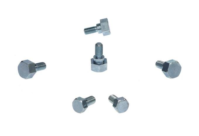 AMD Hood to Hinge Shouldered Bolt Kit, 6 pcs, 47-55 Chevy GMC Pickup Suburban (1st Series) X300-4047-S