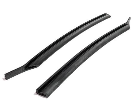 Metro Moulded Parts 1965-1966 Oldsmobile / Chevrolet / Pontiac / Buick Rear Roll-Up Quarter Window Seals, for 2-Door Hardtops VS 3-G