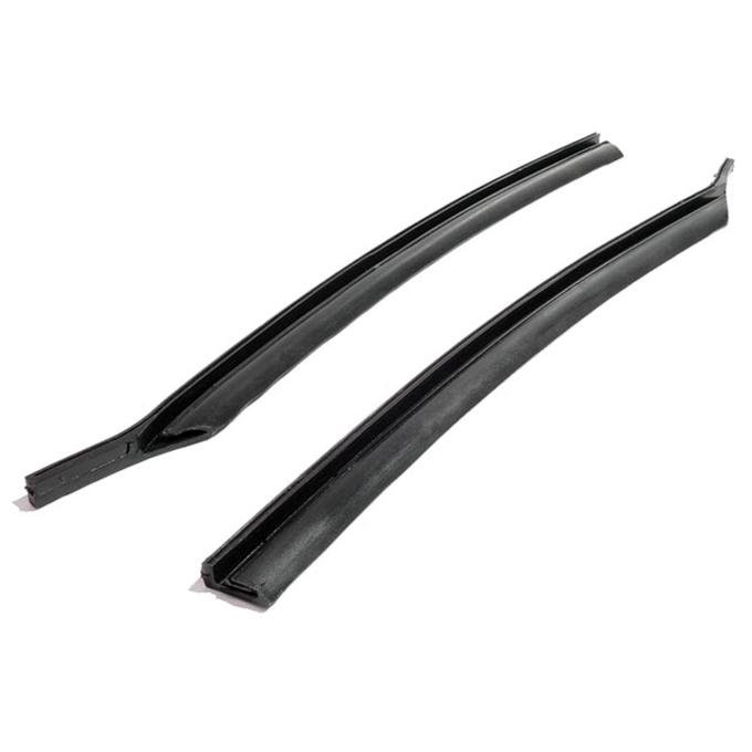 Metro Moulded Parts 1965-1966 Oldsmobile / Chevrolet / Pontiac / Buick Rear Roll-Up Quarter Window Seals, for 2-Door Hardtops VS 3-G