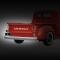 United Pacific Tail Light w/Black Housing & Blue Dot For 1940-53 Chevy & GMC Truck - L/H C7001L-1