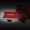 United Pacific 23 LED Tail Light w/Black Housing & Blue Dot For 1940-53 Chevy & GMC Truck - R/H C7031RRBD
