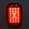 AMD Tail Light Assembly, Red Lens, 27 Red Sequential LED, RH, Stainless Housing, 47-53 Chevy GMC Truck X950-4047-3ER