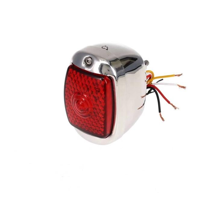 AMD Tail Light Assembly, Red Lens, 27 Red Sequential LED, RH, Stainless Housing, 47-53 Chevy GMC Truck X950-4047-3ER