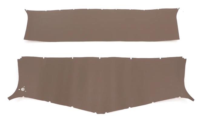 Montco Inc / Repops Interior Headliner Kit, Brown, 2pc, 49-50 Chevy GMC Pickup Truck R-CT334