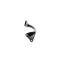 AMD Outside Mirror Arm, RH, Paintable, 55-59 Chevy GMC Pickup, Suburban X570-4055-R