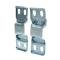 AMD Door Latch Striker Plates, LH/RH Pair, 52-63 Chevy GMC C/K Pickup X752-4052-P