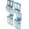 AMD Door Latch Striker Plates, LH/RH Pair, 52-63 Chevy GMC C/K Pickup X752-4052-P