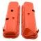 CFR Performance Steel OEM-Style Tall Valve Covers Fits 1965-1972 Chevy BB 396-427-454 - Recessed Corner - 1-2 Holes HZ-9504-T