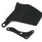 CFR Performance 1969-75 Chevy Small Block OEM Style Water Pump Mounted Alternator Bracket Set (LWP) - Black HZ-9316-PBK