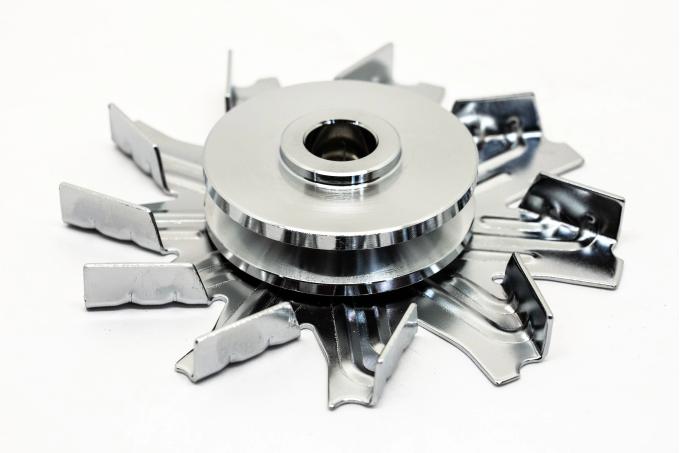 CFR Performance Alternator Fan and Pulley Kit for 1957-1985 Chevy SB 327 350 383 400 HZ-8487-KIT