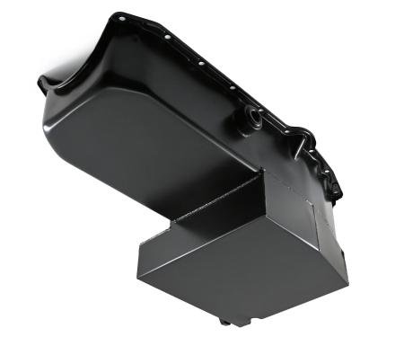 CFR Performance Steel Oil Pan - Fits 1958-1979 Chevy SB 283-400 - IMCA Circle Track Racing W/ Inspection Plug HZ-7204