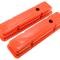 CFR Performance Steel Short Valve Covers - Fits 1958-86 Chevy SB 283-400 - Smooth HZ-9216