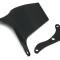 CFR Performance 1969-75 Chevy Small Block OEM Style Water Pump Mounted Alternator Bracket Set (LWP) - Black HZ-9316-PBK