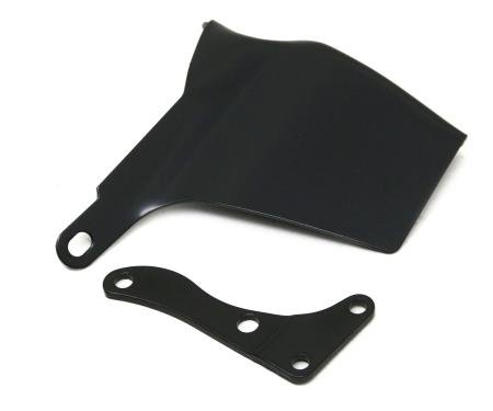 CFR Performance 1969-75 Chevy Small Block OEM Style Water Pump Mounted Alternator Bracket Set (LWP) - Black HZ-9316-PBK