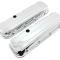 CFR Performance Steel Short Valve Covers - Fits 1965-95 Chevy BB 396-427-454-502 - 1 Hole HZ-9236