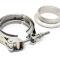 CFR Performance Cast Iron Exhaust Manifold - Passenger Side - V-Band Clamp - 2002-2012 Chevy LS HZ-9980