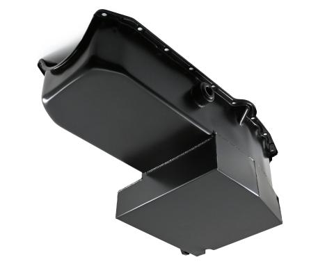 CFR Performance Steel Oil Pan - Fits 1958-1979 Chevy SB 283-400 - IMCA Circle Track Racing W/ Inspection Plug HZ-7204