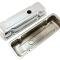 CFR Performance Steel Valve Covers Fits 1980-1984 Chevy 229 3.8L V6 - Short - Chrome HZ-9039-C