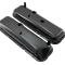 CFR Performance Steel OEM-Style Short Valve Covers Fits 1965-1972 Chevy BB 396-427-454 - Recessed Corner - 1-2 Holes HZ-9504-1