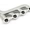 CFR Performance Cast Iron Exhaust Manifold - Passenger Side - V-Band Clamp - 2002-2012 Chevy LS HZ-9980