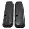 CFR Performance Steel Short Valve Covers - Fits 1965-95 Chevy BB 396-427-454-502 - 1 Hole HZ-9236
