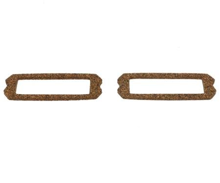 AMD Park Lamp Lens Gaskets, Cork, Pair, 47-53 Chevy Pickup Truck Suburban X134-4047-P