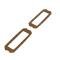 AMD Park Lamp Lens Gaskets, Cork, Pair, 47-53 Chevy Pickup Truck Suburban X134-4047-P