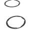 Montco Inc / Repops Headlamp Mount Panel to Fender Seals, Pair, 47-57 Chevy GMC Pickup Truck Suburban R-CT511