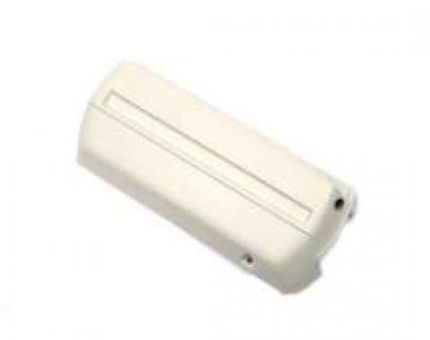 Camaro Armrest Base, Left Front, Ivory White, 1968-1972