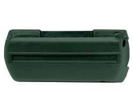 F-Body Armrest Base, Right Front, Dark Green, 1968-1972