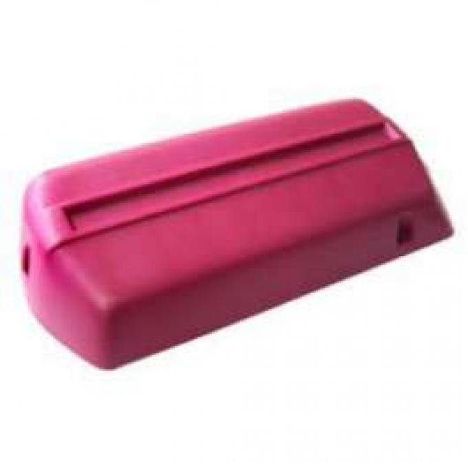 F-Body Armrest Base, Left Front, Red, 1968-1972