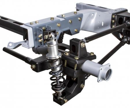 Detroit Speed QUADRALink Suspension Kit Bolt-In Axle Brackets 73-87 C10 Truck Single Adj Shocks 041750-S