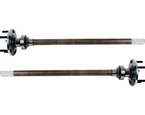 Detroit Speed 1962-67 Chevy II 9 Inch Axle Shafts Torino Flange (Pair) - 12mm x 1.5 Studs 070921