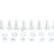 AMD Front Bed Panel Hardware Kit, Zinc, 22 pcs, 54-87 GM Stepside Truck X715-4054-1S