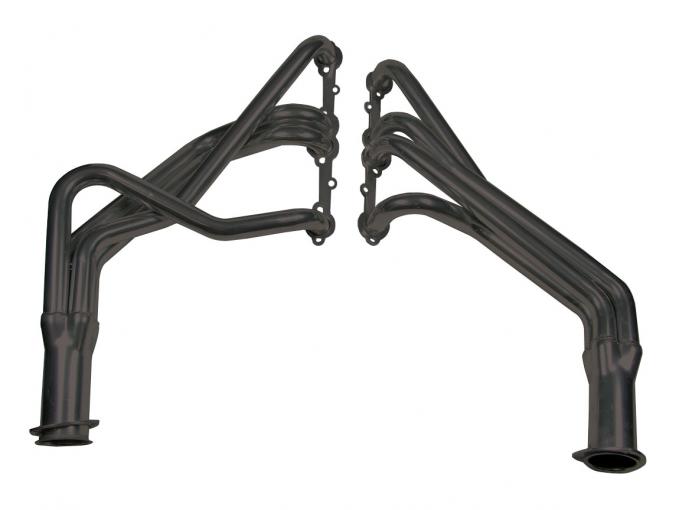 FlowTech 1955-1957 Chevrolet Bel Air Long Tube Header, Black Paint 11112FLT