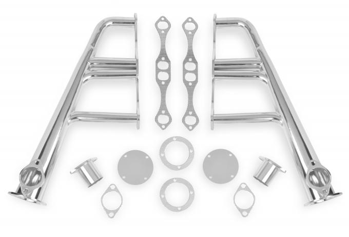 FlowTech Lakester Headers, Chrome Finish 11702-2FLT
