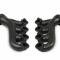 FlowTech LS Swap Exhaust Manifolds, Black Ceramic Finish 31730-3FLT