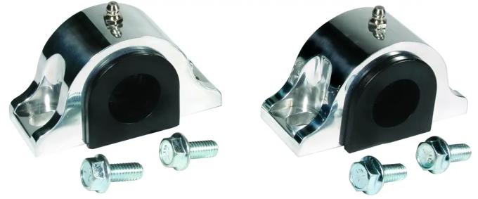 Classic Performance 1" Front Sway Bar Kit for 1958-1964 Chevy Impala, FullSize Polished Billet Mounts CP706FBM-P
