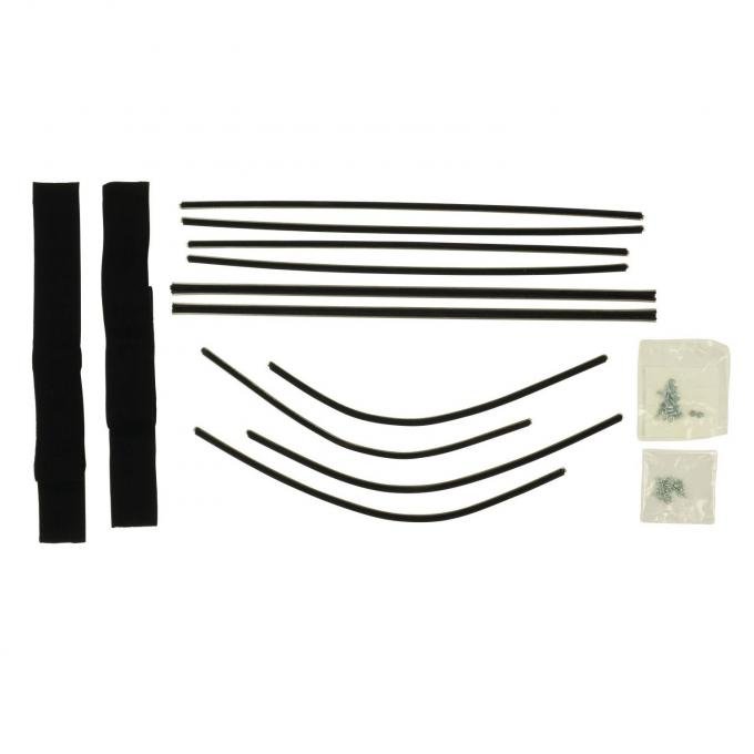 PUI Interiors 1958 Chevrolet Impala Hardtop Window Felts F213-1