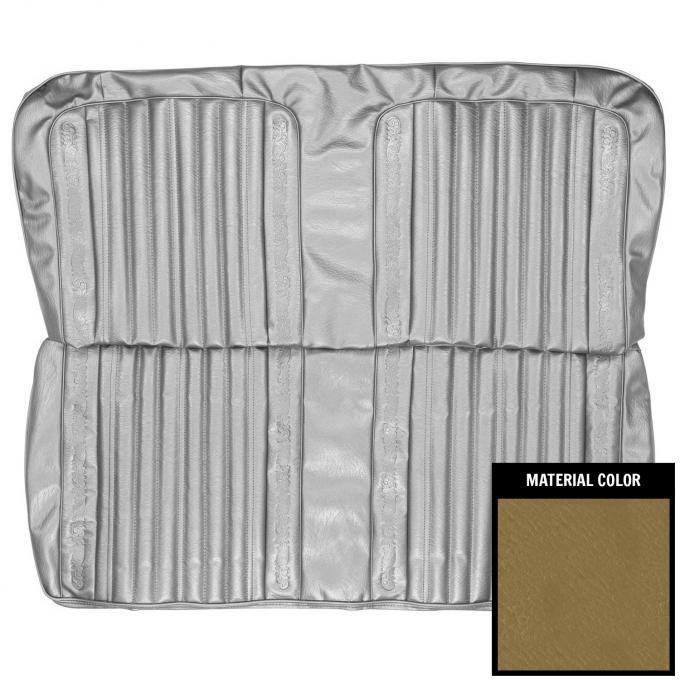 PUI Interiors 1971-1972 Chevrolet Blazer Light Saddle Rear Bench Seat Cover 71TS35C