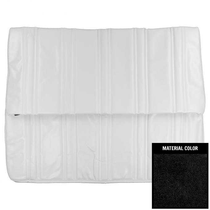 PUI Interiors 1975 Chevrolet Caprice Convertible Black Rear Bench Seat Cover 75IS10V