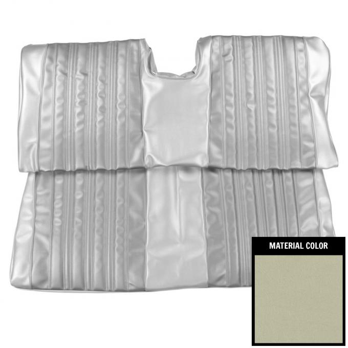 PUI Interiors 1966 Chevrolet Impala/SS Hardtop 2 Tone Fawn Rear Bench Seat Cover 66BS21C
