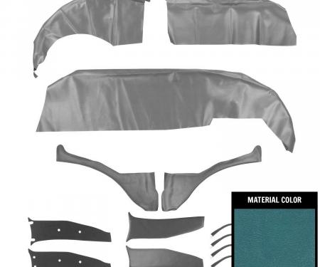 PUI Interiors 1965-1966 Chevrolet Impala Wagon Bright Blue Cargo Cover 66BR14W