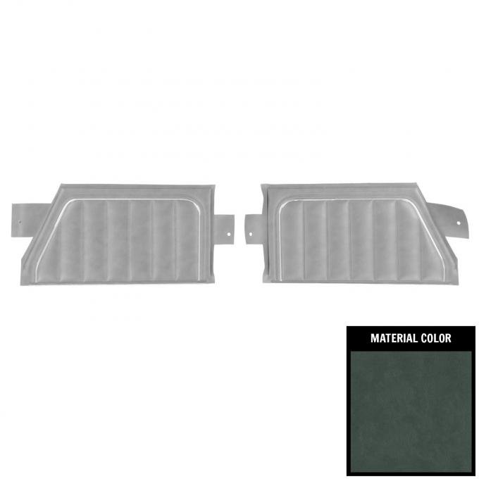 PUI Interiors 1985 Chevrolet Monte Carlo Hardtop Gray Rear Door Panels 85MD02C