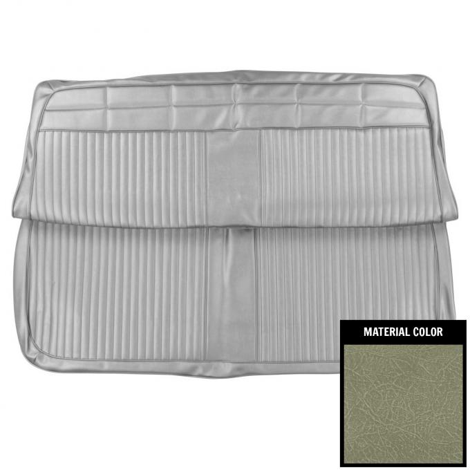 PUI Interiors 1963 Chevrolet Impala 4 Door Fawn Front Bench Seat Cover 63BS4D57B