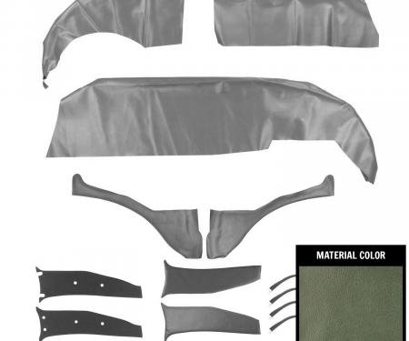 PUI Interiors 1965-1966 Chevrolet Impala Wagon Aqua Cargo Cover 66BR02W